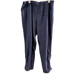 Athletic Works Navy Blue Track Pants - Size XL